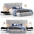 Title: Elegant Altrenotti Sonetto Bed Set 3D model small image 1