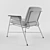 Bauhaus-inspired Baxter Chair 3D model small image 3