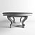 Bel Air Dining Table: Sleek and Elegant 3D model small image 3