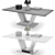 Stylish Port Coffee Table - Elegant Functionality 3D model small image 2