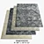 Refined Restoration Hardware Rugs 3D model small image 1