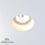 MIZAR SN 103: Integrated Gypsum Downlight 3D model small image 1