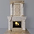 Masterpiece Classic Fireplace 3D model small image 1