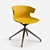 Quadrifoglio COVE Swivel Chair: Optimal Style & Functionality 3D model small image 1