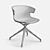 Quadrifoglio COVE Swivel Chair: Optimal Style & Functionality 3D model small image 2