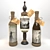 Artistic Bottle Set 3D model small image 1