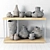 Pottery Shelf: Stylish and Functional 3D model small image 1