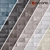 Boston Tile Collection: Petrolio, Lavagna, Argilla, Cemento, Gesso, Sabbia 3D model small image 1