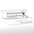 Natuzzi Orfeo: Modern Chesterfield Sofa 3D model small image 2