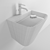 Galassia Meg11: Versatile Ceramic Wash Basin 3D model small image 3