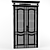 Classic Door: Elegant and Timeless 3D model small image 2