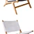 Flat Leather Marlboro Chairs: Stylish & Comfortable! 3D model small image 3