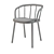 Modern Ash Wood Armchair 3D model small image 2