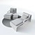 Paola Lenti Frame: Weather-Resistant Outdoor Furniture Set 3D model small image 3