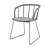 Contemporary Windsor Style Armchair 3D model small image 2
