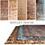 DOVLET HOUSE 5-Piece Carpets (Part 198) 3D model small image 1