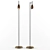 Elegant Kupra Floor Lamp 3D model small image 1