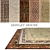 Luxury DOVLET HOUSE 5pc Carpets (Part 213) 3D model small image 1