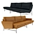 Modern Leather Sofa PL 103 3D model small image 1