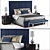 Contemporary Dream Bed 3D model small image 1