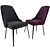  Retro-Inspired Side Chair 3D model small image 1