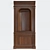 Wooden Panel Module 900mm 3D model small image 1