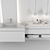 Modern Bathroom Furniture Set by Scavolini QI 3D model small image 3