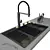 Franke CLV 210 Sink + Centinox Mixer - Perfect Kitchen Combo! 3D model small image 1