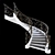 Versatile Forged Stair & Balcony 3D model small image 2