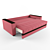 Convertible Sofa Atlanta 066 | Euro Sleeper | 160x200 Bed 3D model small image 2