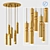 Elegant Fulcrum Light Chandelier 3D model small image 1