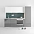 Modern IKEA METOD Kitchen Set - 3 Colors 3D model small image 2