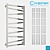 Sunerja Cirocco: Stylish Water Radiator 3D model small image 1