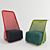 Moroso Cradle: Contemporary Italian Design 3D model small image 1