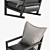 Designer Armchair: Clio Maxalto by Antonio Citterio 3D model small image 2