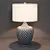 Elegant Naomi Table Lamp - TL091-1 3D model small image 1