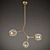 Elegant ALDA Chandelier | Gramercy Home 3D model small image 1