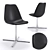 Sleek Bedford Designer Chair 3D model small image 1