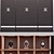 Timeless Elegance Wardrobe 3D model small image 2