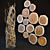 Wood & Twig Decor Set 3D model small image 1