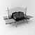 TravelEase: Portable Airport Chair 3D model small image 2