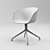 Swivel Base AAC20 Chair: Sleek and Versatile 3D model small image 2