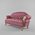  Stylish Modern Sofa 3D model small image 1