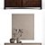 Wyeth Split Bamboo Media Sideboard 3D model small image 3