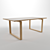 Elegant Essay Table: Unparalleled Design 3D model small image 1