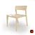 Bernhardt Allée Chair: Sleek and Sophisticated Seating 3D model small image 2