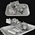 Morning Bliss: A Bedside Brunch 3D model small image 2