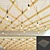 Elevate your Space with Wooden Suspended Ceiling 3D model small image 1