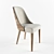 Elegant Liza Chair: Serbian Design 3D model small image 1