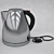 Stainless Steel Electric Kettle 3D model small image 1